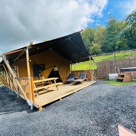 Mountain View Safari Tent With Hot Tub In The Heart Of Snowdonia Dolgellau Dış mekan fotoğraf