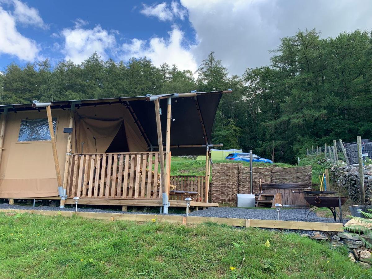 Mountain View Safari Tent With Hot Tub In The Heart Of Snowdonia Dolgellau Dış mekan fotoğraf