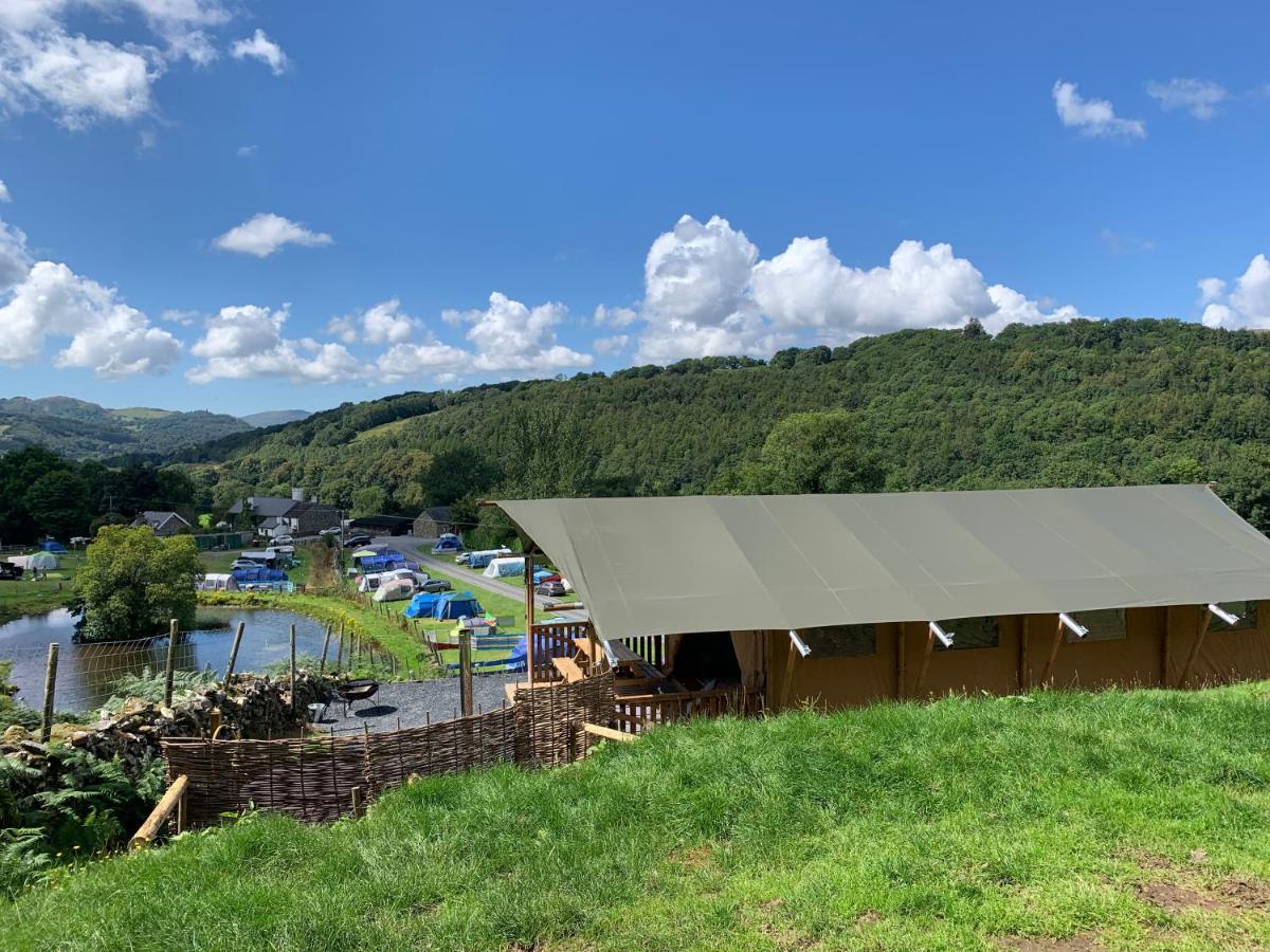 Mountain View Safari Tent With Hot Tub In The Heart Of Snowdonia Dolgellau Dış mekan fotoğraf