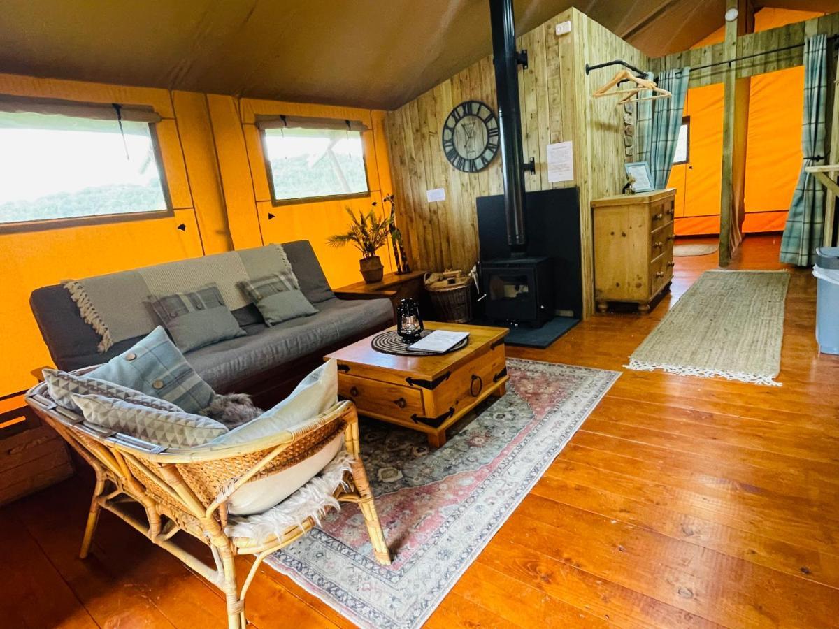 Mountain View Safari Tent With Hot Tub In The Heart Of Snowdonia Dolgellau Dış mekan fotoğraf